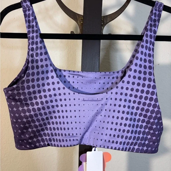 YITTY Purple Geometric Sports Bra - Picture 2 of 4